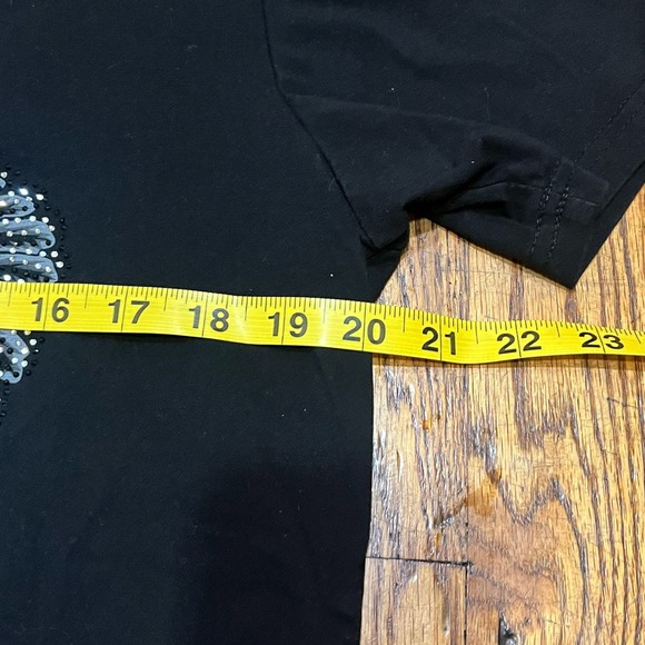 Ed Hardy Style Rising Revolt Rhinestone T Shirt - Picture 3 of 4